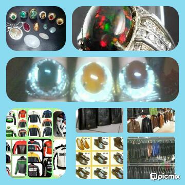 Menjual&menerima pesan,jaket kulit,tas dompet,dll/Batu mulia..