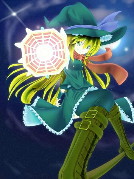 Hi I'm Marisa a true yokai-magican~ , got any spellcards~? #RP