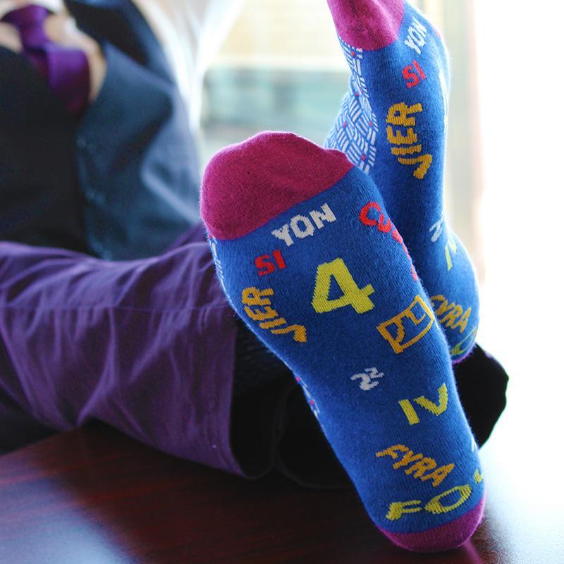 Walk On was created with one goal - To provide our customers with high quality socks that don’t just match their  shoes, but make their outfits.