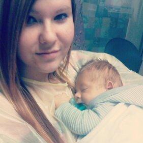 I never thought i could love someone so much...and then my baby boy was born.