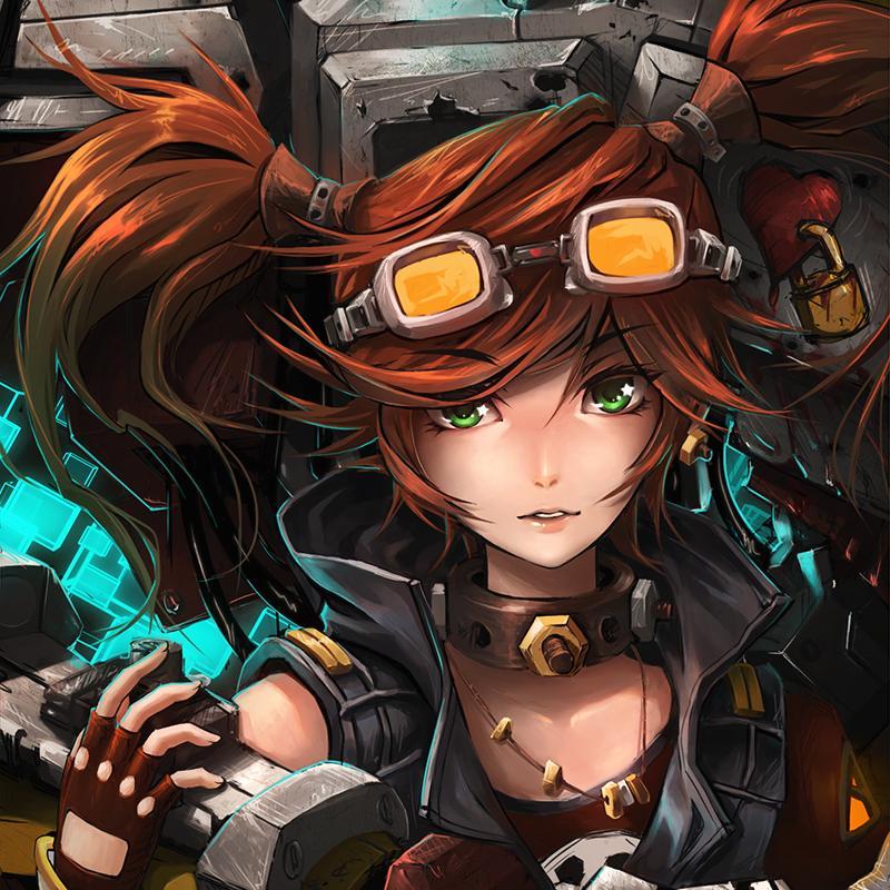 Who's a good robot? You are! Oh, hi, didn't see ya there. I'm Gaige. I do stuff like ANARCHY BITCHES! A-hem. So anyways...no. I'm not a lesbian, Moxxi.