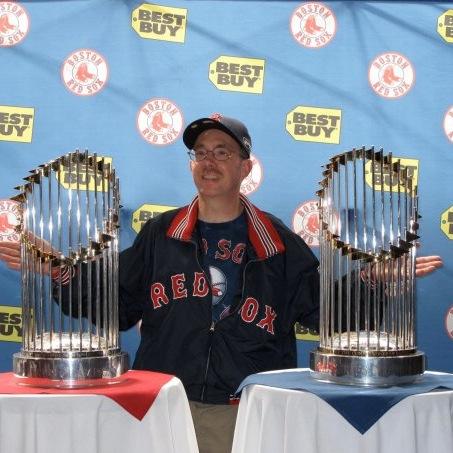 I'm a Red Sox fan living comfortably in a town that is a red dot in a sea of blue.