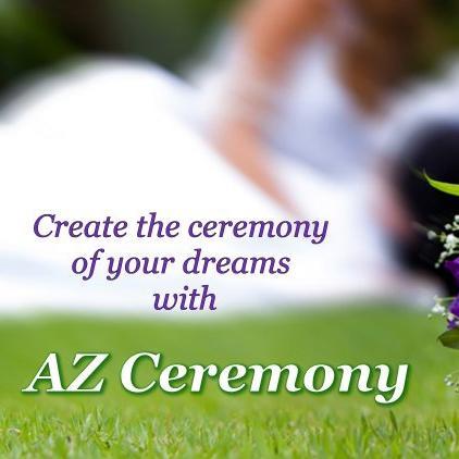 AZCeremony's profile picture. Wedding Officiants  & Celebrants    Weddings-Elopements-Vow Renewals.  Follow us for many event planning ideas.       info@azceremony.com     480-269-3219