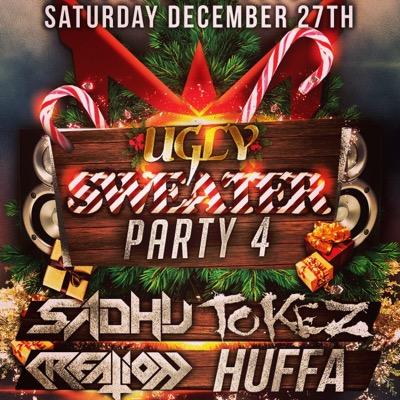Detroit based events, Apparel, and Recordings

NEXT EVENT: Ugly Sweater Party 4 w/ Sadhu, Tokez, Creation, Huffa Dubz, and Delinquent Duo