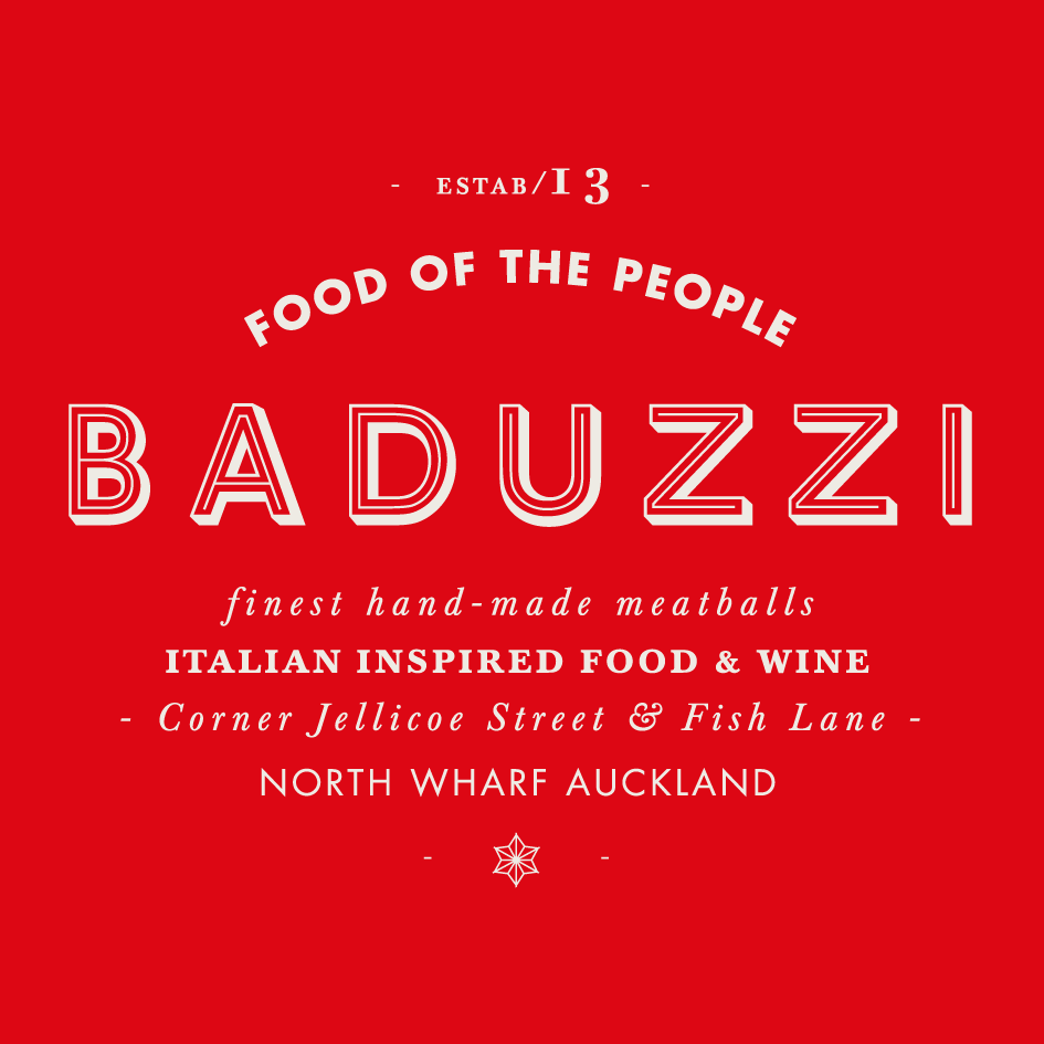 BaduzziNZ's profile picture. Food Of The People. Finest handmade meatballs - Italian inspired food & wine // Corner Jellicoe Street & Fish Lane, North Wharf, Auckland
