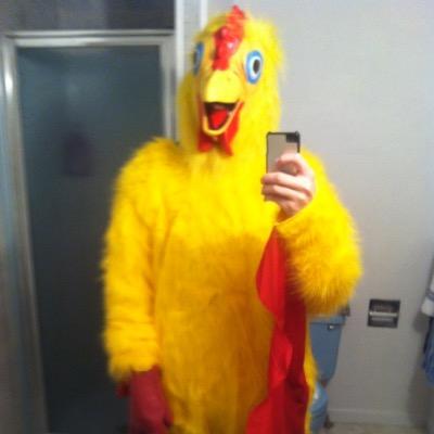 This is the official twitter page of the Chicken and Greenman from Sand Creek. #WhoAreThey