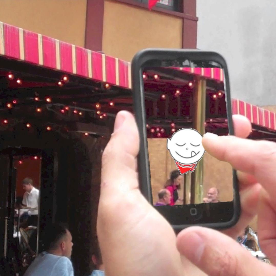 iDined - signaling the end of Yelp for restaurants. Just point your iPhone/iPad at any restaurant to view/leave a review.