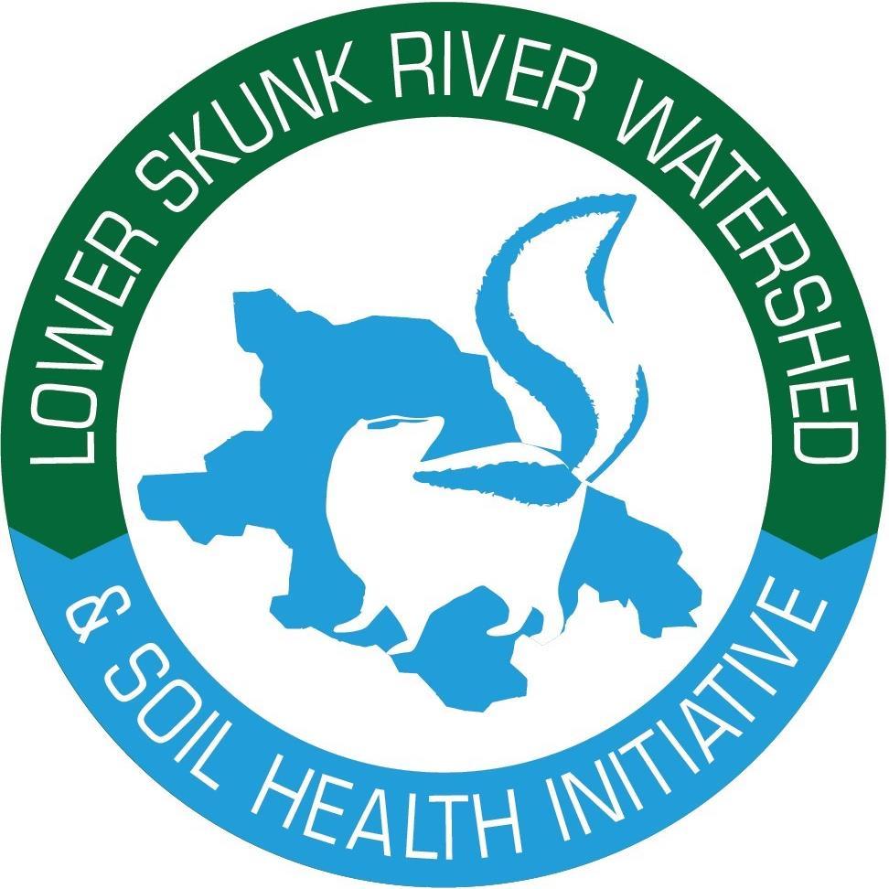 SkunkRiverWQI's profile picture. Project aiding the adoption of practices that reduce nitrogen and phosphorus, covering 340,000 acres in Henry, Jefferson, Lee, Van Buren, & Des Moines Counties.