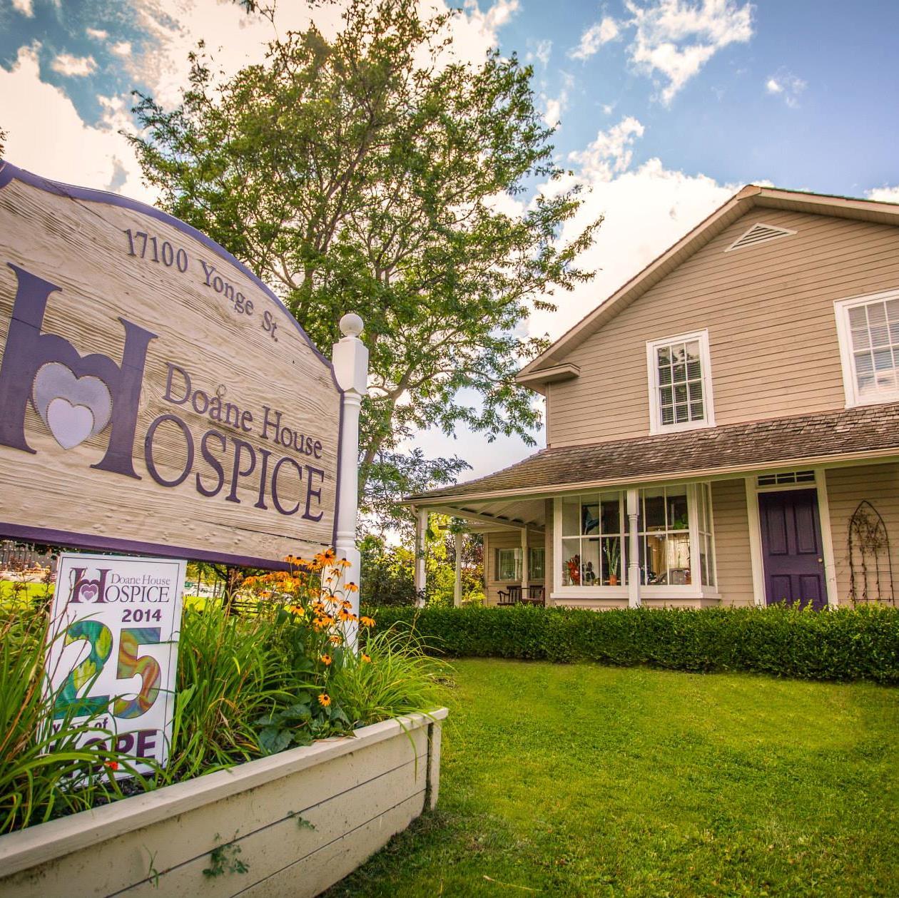 Doane House Hospice provides non-medical support for those affected by or caring for an individual with a life-threatening illness.