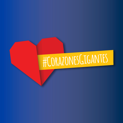 La primera #SocialMediaTón a través de twitter en la que los colombianos podrán    ayudar e interactuar con niños de #CorazonesGigantes en extrema pobreza