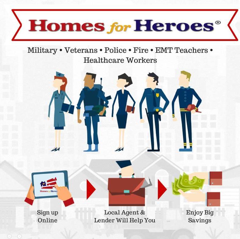Homes for Heroes is now serving the Heroes of Spokane. Looking to buy or sell a home? Contact us to see if you qualify and save a ton on your next transaction!