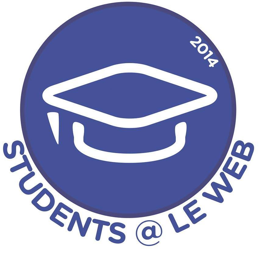 Students powered media live reporting at LeWeb’14 - Paris • We offer young entrepreneurs and digital creativists a forum to share their contents