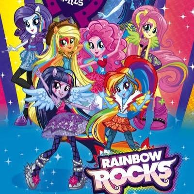 if you like rainbow rocks follow flutter shy and rainbow rocks so yeah I'll put really fun stuff and I'll follow you  if you follow me