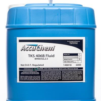 AccuChem TKS Fluid is manufactured by Chemisphere Corp in St. Louis, MO. Find out more at http://t.co/fXWOle1QSu or call direct at 314-266-4600