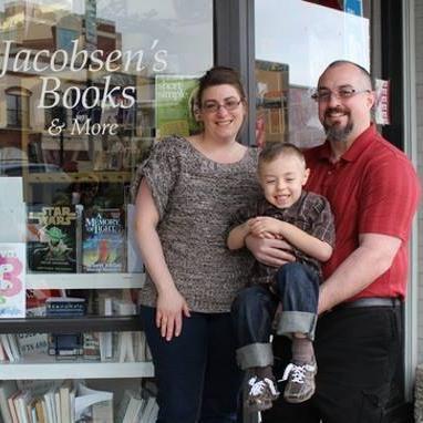 Busy Mom, Wife and business owner of Jacobsen's Books in Downtown Hillsboro.  And We Buy Your Books buying and selling books online.