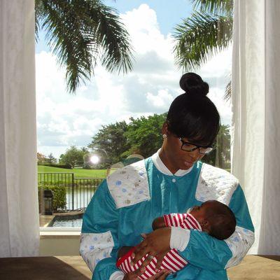 The Kuddle Coat is the only garment that adults wear to help protect babies from germs, bacteria, cigarette smoke, perfume etc.  that travel on our clothes.