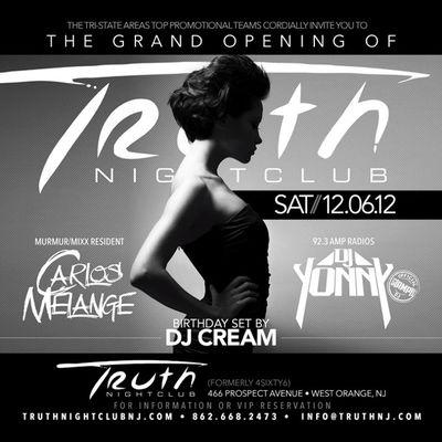 Grand Opening is this Saturday December 6th! for more information email: info@truthnj.com