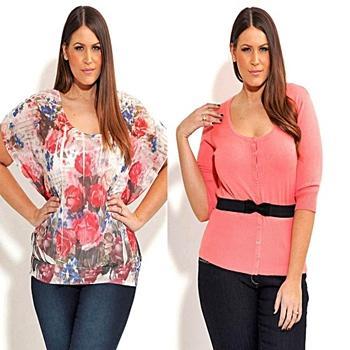 Specialist website for plus size women who want stylish clothing.