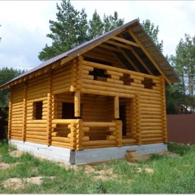 urallesstroy's profile picture. Строительсто из оциллиндрованного бревна под ключ, фундамент любой сложности, заборы, малые архитектурные формы из бревна и многое другое...