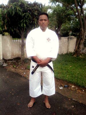 my name is aan. pelatih bela diri kempo