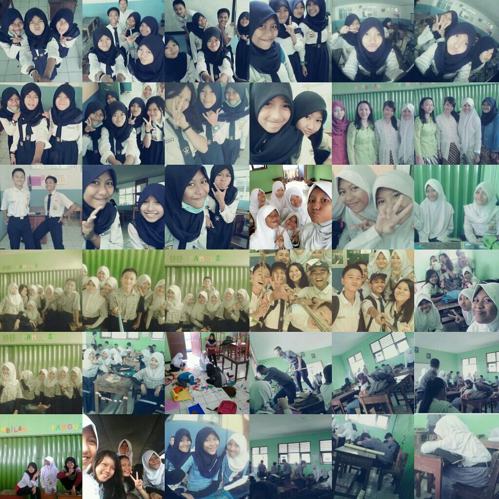 We are bigfams of IXFamous! Jhs1Klapanunggal 42studentsΔ Bu Tutik Widayati♥