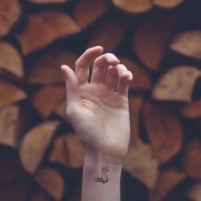 don't think
just #follow