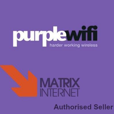 PurpleWifi_IE's profile picture. Your business can benefit from providing Free WiFi to your clients via your Social Media Channels.  Matrix Internet is an authorised reseller of Purple Wifi.