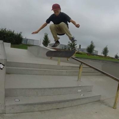 skateboarding
