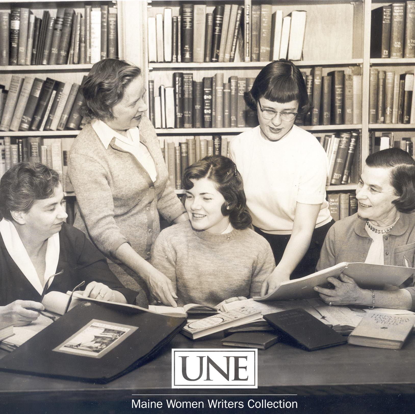 The Maine Women Writers Collection at the University of New England collects the work of Maine women writers, artists, activists, diarists, and more.