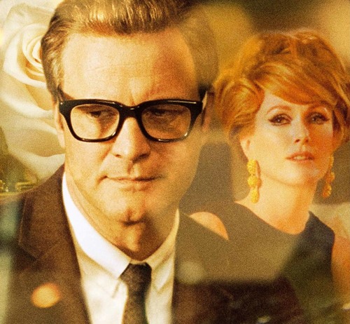 A Single Man, directed by Tom Ford. Starring Colin Firth and Julianne Moore. In theaters December 11, 2009.