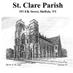 St Clare Parish (@st_clare_parish) Twitter profile photo