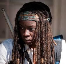 Michonne Here ✌ Bad Ass With A Sword And Carl And Judith And Also @TheBraveOneTwd She Is Mine And Mine Only ✌