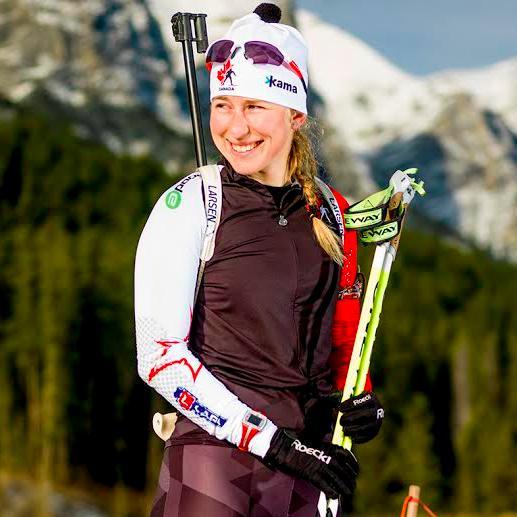 Athlète sur l'équipe nationale de biathlon. Suivez-moi lors de mes prochaines compétitions! Mon objectif ultime: les Jeux Olympiques.