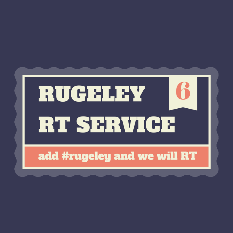 Welcome to the Rugeley RT service.  Do you love Rugeley, are you a business and need extra promotion.  Include #Rugeley in your tweet and we will retweet.