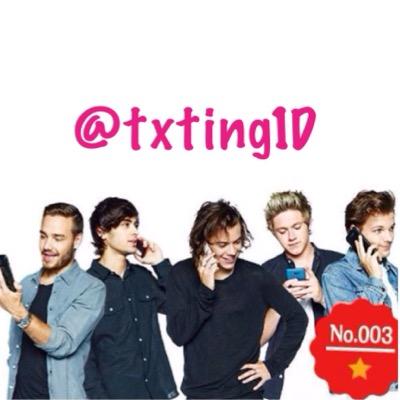 txting1d's profile picture. the conversations you have in your dreams ;) 
requests are always open even if i dont get to you right away! ask for a follow to DM requests or just tweet me!!