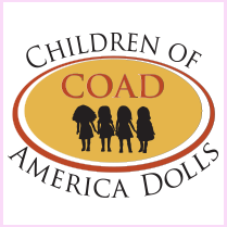 Children of America Dolls represent today's American kids. Each doll has features born of her own ethnic diversity.
