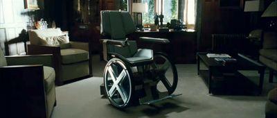 I'm just a wheelchair, nothing to worry about. Want a ride? #TeamXavier protects me.  #JokeRp