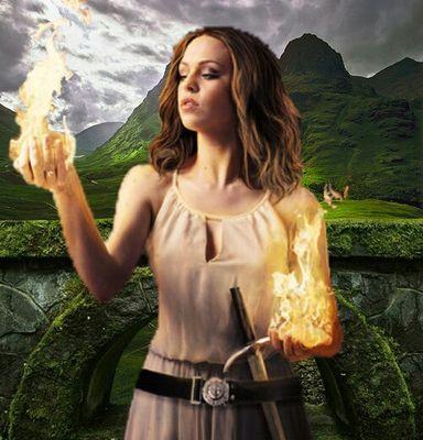 A young Elemental Enchantress with powers she has yet to understand, or fully master. Only one man can save her from herself.