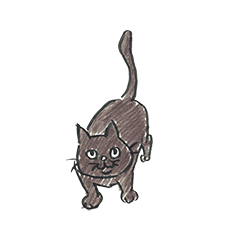 Ayan Ayan Twitterissa 三毛猫 Cat Illust ねこ イラスト 落書き 三毛猫