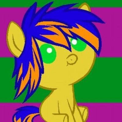 h-hello im tiger im @mlp_birdcat's and @mlp_kitten 's small foal and me whv making animals happy^^