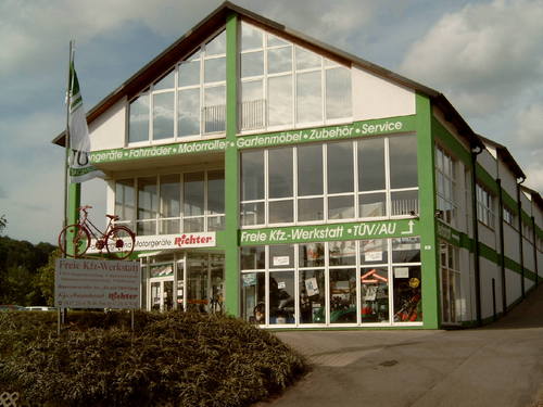 Fachgeschäft für Zweiräder (Fahrrad Bike) und Motorgeräte (Rasenmäher Motorsägen Motorhacke) in Hohenstein-Ernstthal