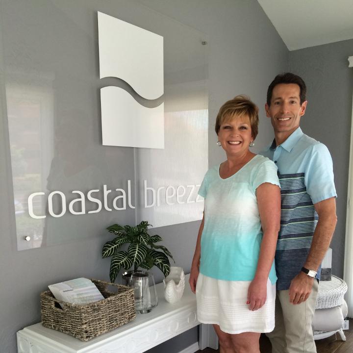 Welcome to Coastal Breezz. We are proud to represent the finest selection of  shutters, shades, home decor and other specialized window treatments for you home.