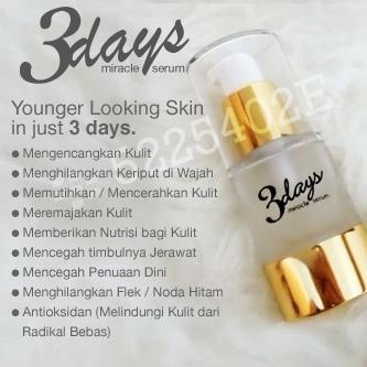 Serum pertama yang mengatasi masalah kulit sejak 3 hari pemakaian | Order via wa 085234555366 - pin 5225402E | 175rb/botol | Reseller are welcome