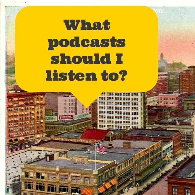 People keep asking, What podcasts should I listen to? Created by @tyeshasnow