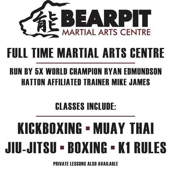 full time martial arts club run by professional fighter and 5x world champion Ryan Edmundson and Hatton affiliated trainer Mike James