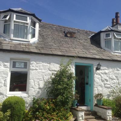 lovely holiday cottage for rent in Kippford on the Solway Coast.
