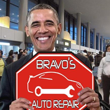 BRAVO'S AUTO REPAIR
6826 N. 55TH DRIVE
GLENDALE, AZ. 85301
(623) 931-3580
http://t.co/o76zHxSPwG