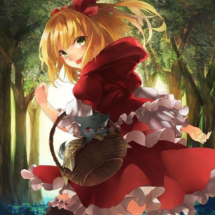Hurry! Follow me or the big bad wolf will get cha! *smiles* I'm little red.... and now it's time for you to scream! #Creepypasta #Killer #RP