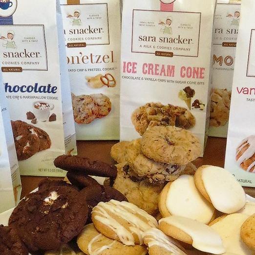 Sara Snacker is a new food company putting a modern twist on classic cookies and treats. Our Chipn'etzel is THE original potato chip and pretzel cookie.