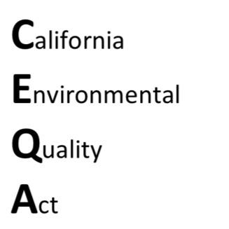 We are a group of students trying to raise enforcement for the California Environmental Quality Act.. Please follow, it's for a grade